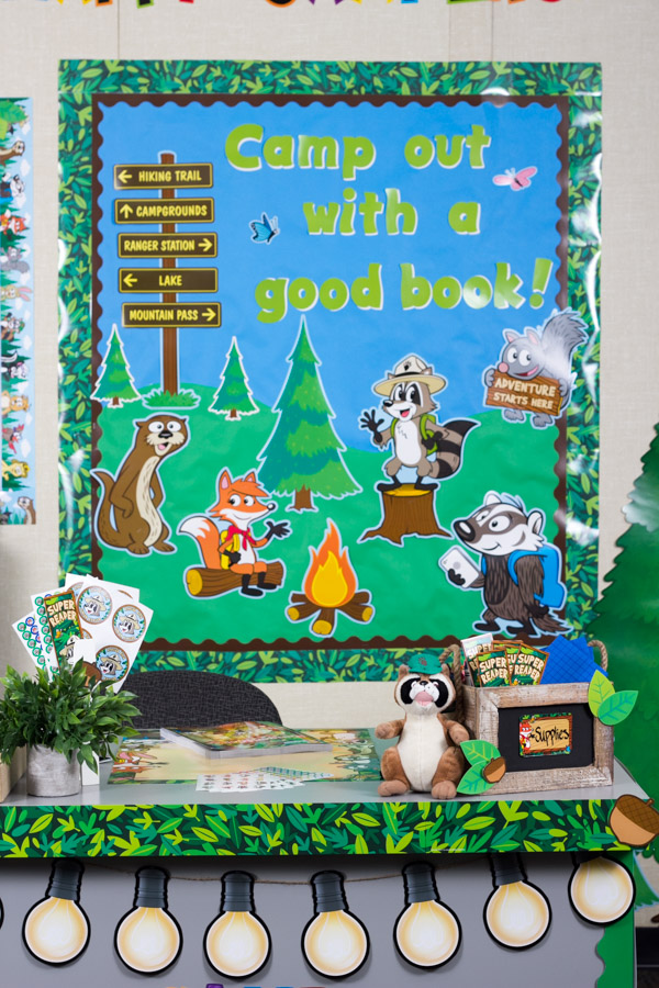 Camp Out Bulletin Board